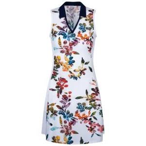 Womens Core Dress White Graphic Floral - SS23